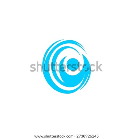 Abstract Human Figure Logo Symbolizing Vitality and Growth
