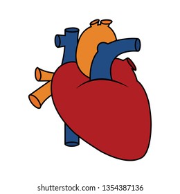 Abstract human heart