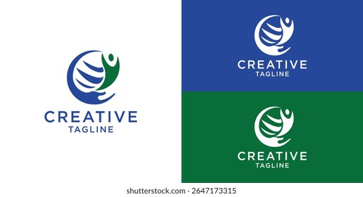 abstract human logo, Logo design inspiration ideas