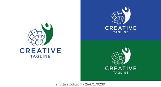 abstract human logo, Logo design inspiration ideas