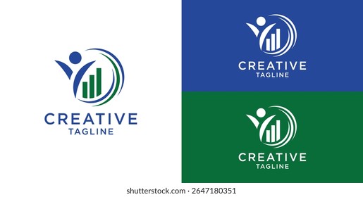 abstract human logo, Logo design inspiration ideas