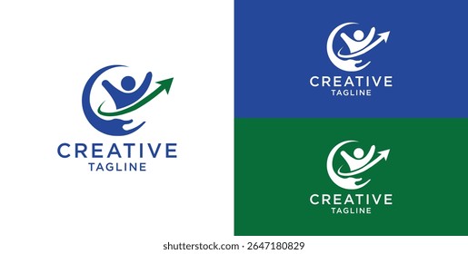 abstract human logo, Logo design inspiration ideas