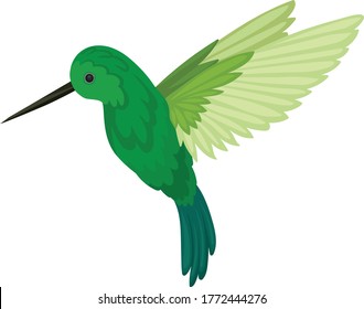 Abstrakter Hummingbird für Logo-Design