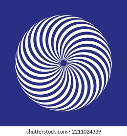 Abstract hypnotic Design Vector illustration 