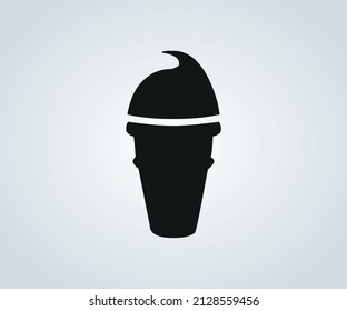 abstract ice cream drawing for illustration