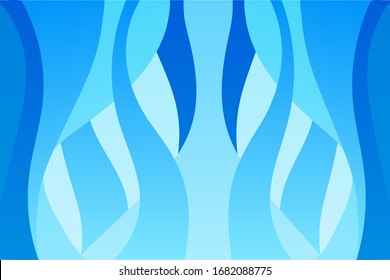 Abstract Ice and Snow Background Graphic Design