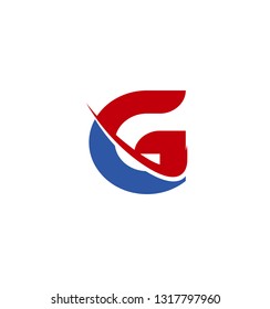 Abstract icon based on the letter g
