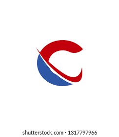 Abstract icon based on the letter c
