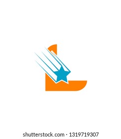 Abstract icon based on the letter L
