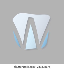Abstract icon based on the letter w