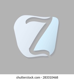 Abstract icon based on the letter z