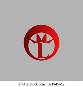 Abstract icon based on the letter L
