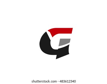 Abstract icon based on the letter g
