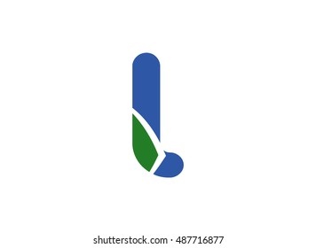 Abstract icon based on the letter L
