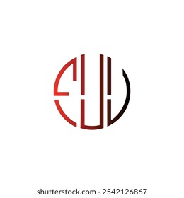 abstract icon circle initial cipatal letter creative business monogram logo design