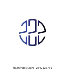 abstract icon circle initial cipatal letter creative business monogram logo design