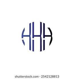 Icono abstracto Círculo Letra cipatal inicial Diseño de logotipo de monograma de negocio creativo