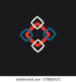 abstract icon design logo template