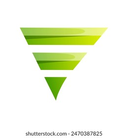 abstract icon gradient    logo design vector 