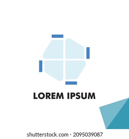 abstract icon for internet storage logo company