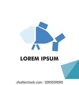 abstract icon for internet storage logo company