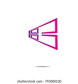 abstract icon logo illustration vector design isolated background