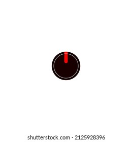 Abstract icon on white background