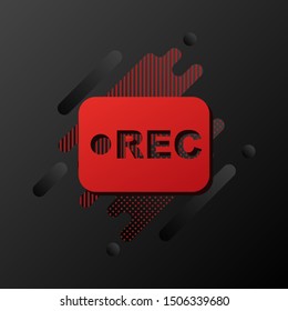 Abstract icon set 1- rec