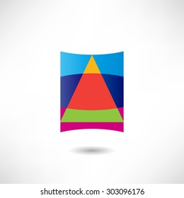 Abstract icon shape for your business