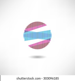 Abstract icon shape for your business