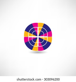 Abstract icon shape for your business