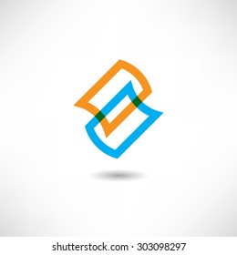 Abstract icon shape for your business