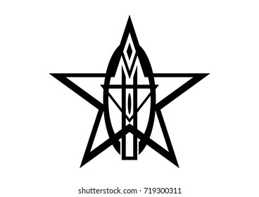 Abstract Icon Tao-cosmic