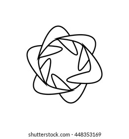 Abstract  icon vector illustration