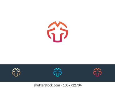 Abstract icon vector illustration design logo