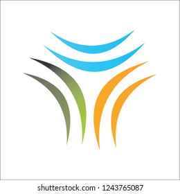 abstract Icon Vector Logo