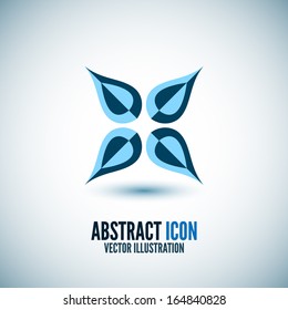 Abstract icon for your business projects and presentations. Vector illustration
