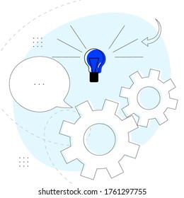 Abstract icons background vector illustration 