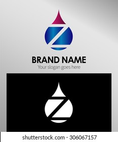 Abstract icons based on the letter z logo
