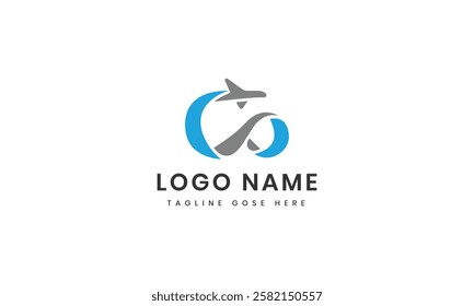 Abstract icons collection c flight fly logo