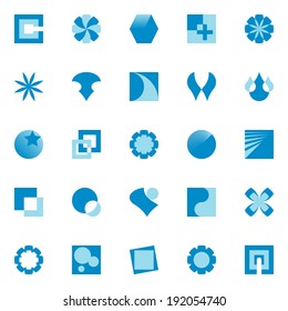 Abstract Icons Collection - Flat Design