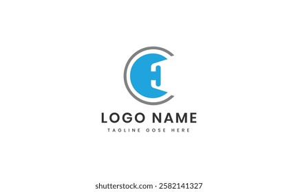 Abstract icons collection  waves c logo