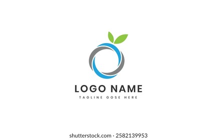 Abstract icons collection  waves o logo