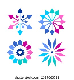 Abstract Icons. Design Elements Set. Vector Art.