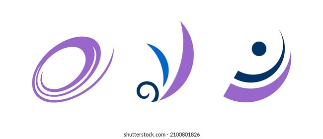 Abstract icons. Elements for design. Vector art.