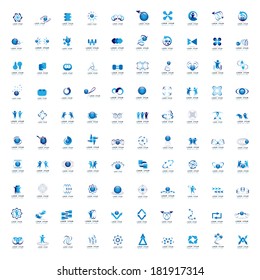 Abstract Icons Set - Isolated On White Background - Vector Illustration, Graphic Design Editable For Your Design