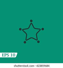 Abstract icons star.