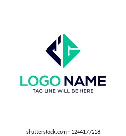 Abstract IG Initials Letter logo, Stock Logo, Logo Template, Corporate Logo, Business Identity