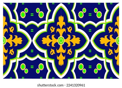 abstract ikat art Seamless pattern in tribal style. folk embroidery and Mexican style aztec geometric art print design for carpet, wallpaper, clothing, wrap, fabric, cover, textile