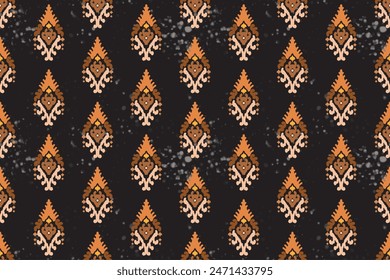 abstract ikat art seamless pattern folk embroidery aztec geometric art,geometric ethnic, African Ikat paisley embroidery. Navajo, seamless pattern traditional, tribal motifs abstract vector, Chevron.